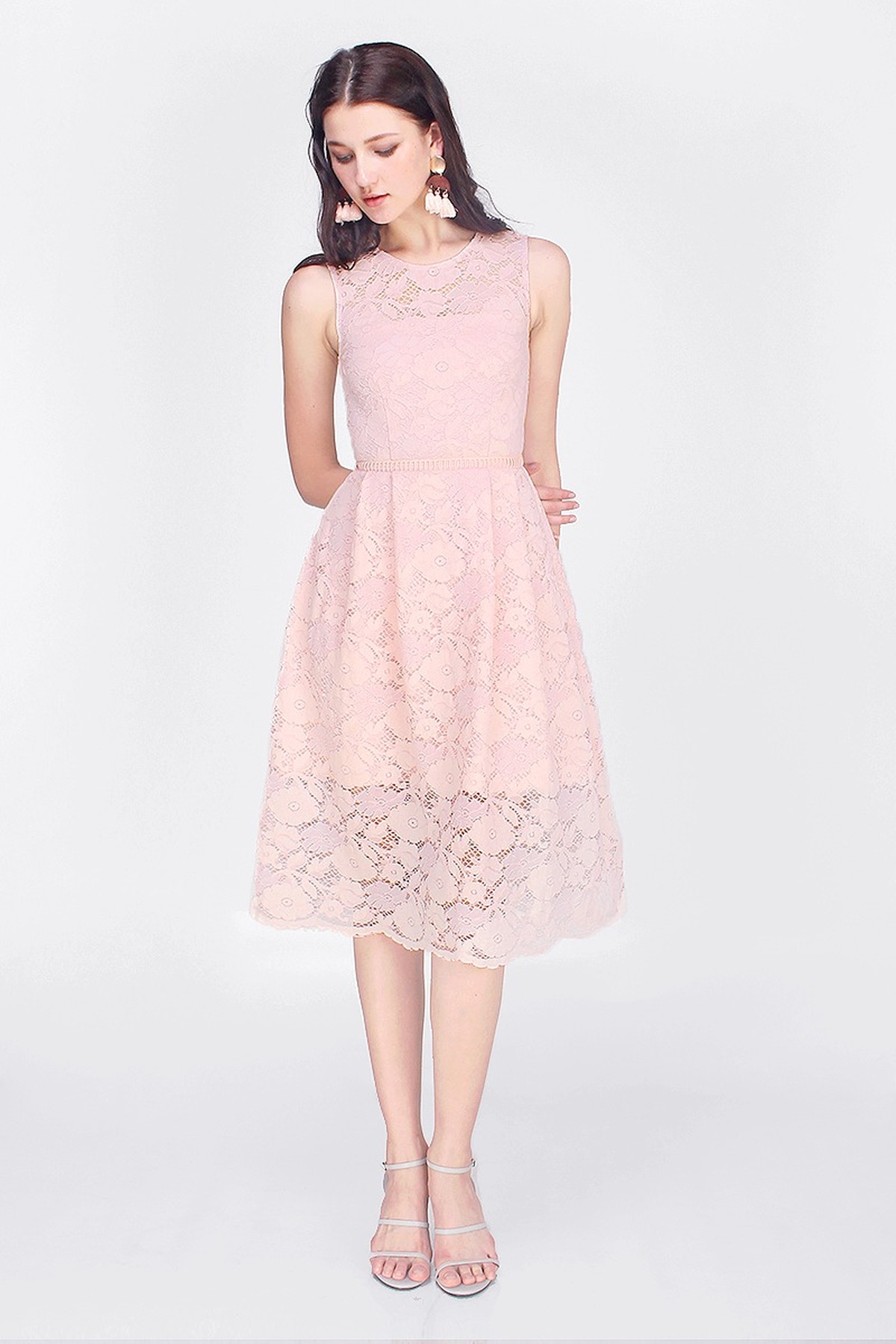 Lace Midi Dress
